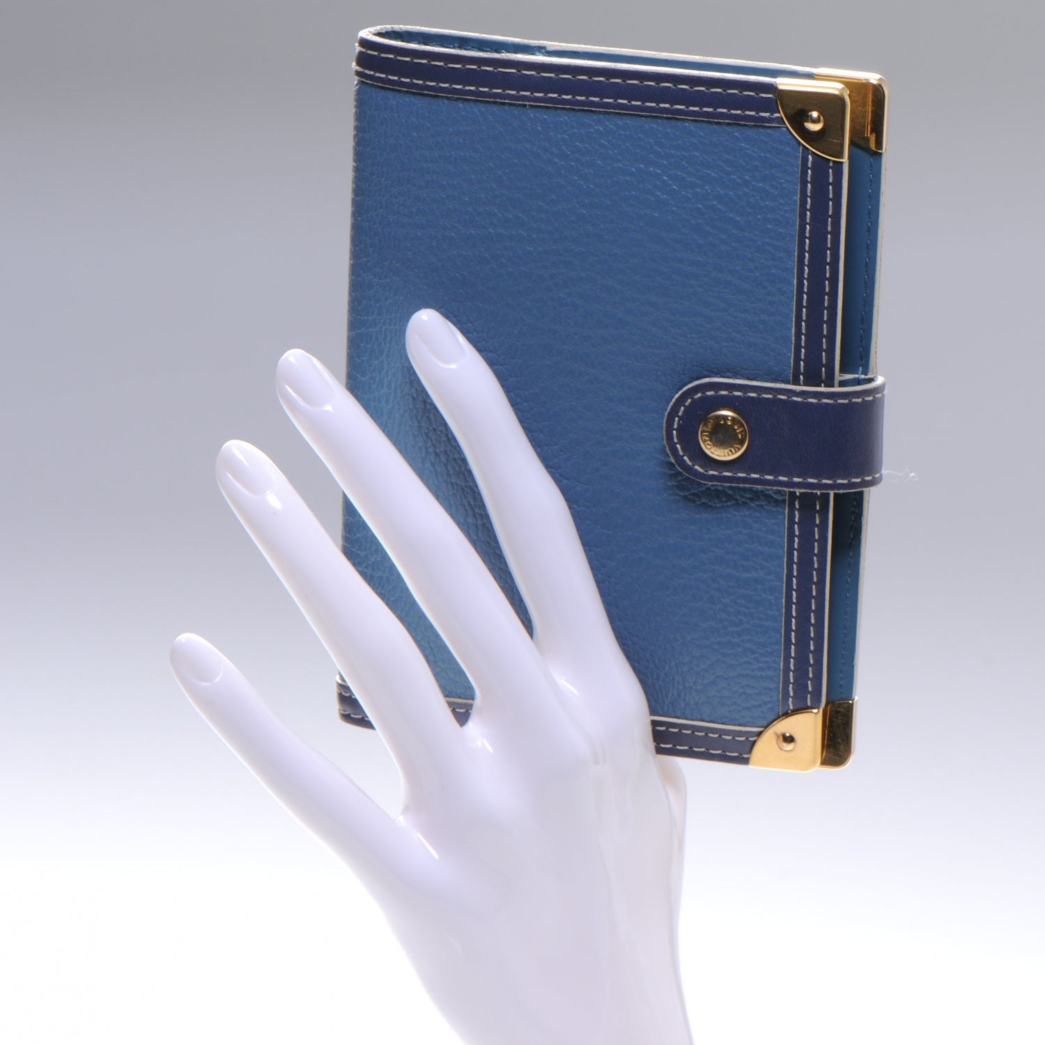 Louis Vuitton Suhali Agenda PM Blue 2 of 7