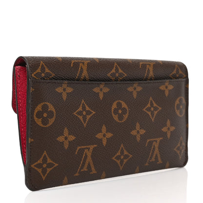 Louis Vuitton Monogram Jeanne Wallet Fuchsia 4 of 7