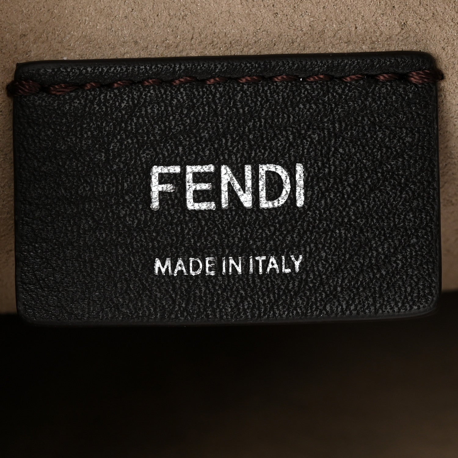 Fendi Crystal Vitello Laminato FF Mini Mon Tresor Bucket Bag Crystal Argento 6 of 10
