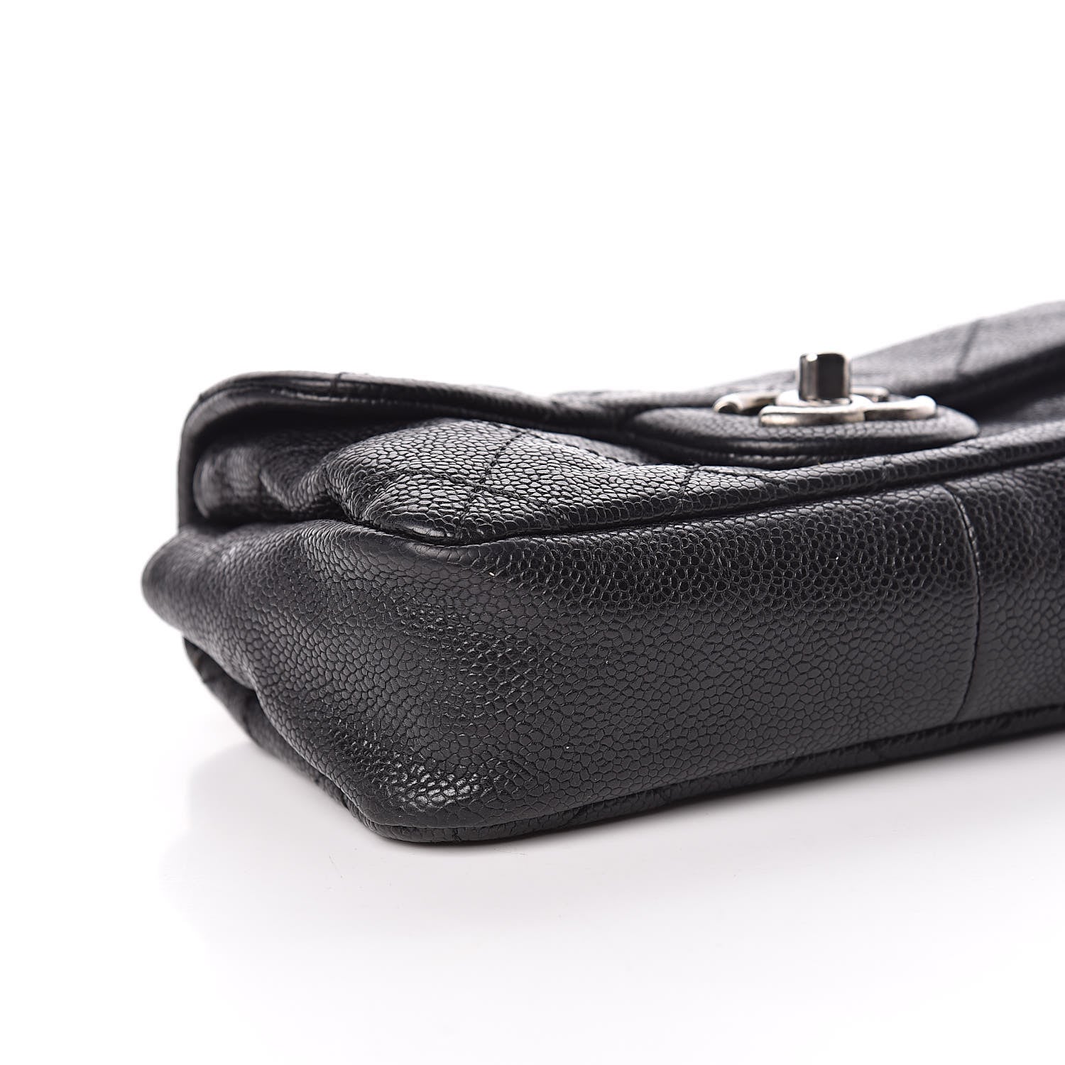 Chanel Caviar Quilted Mini Simply CC Flap Black 8 of 11