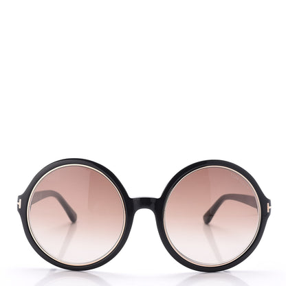 Tom Ford Carrie Sunglasses TF268 Black 2 of 8