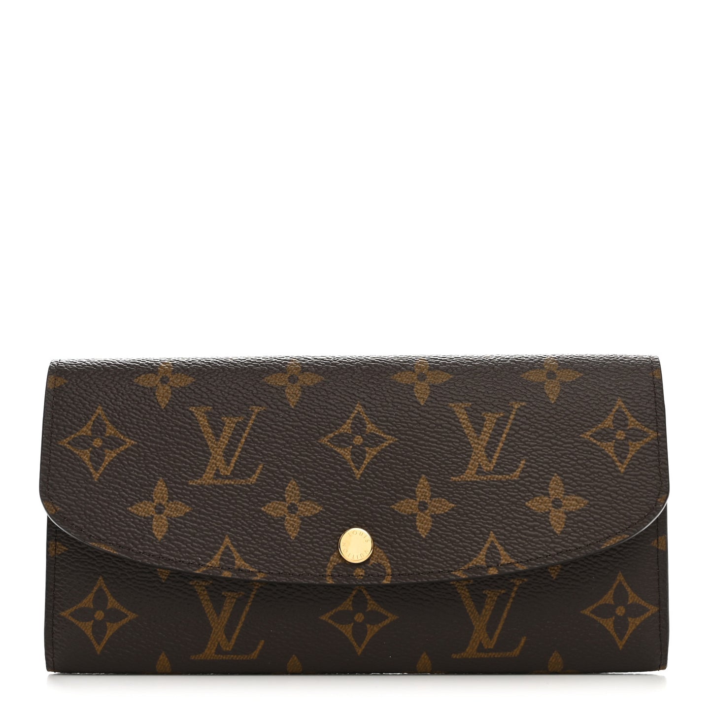 Monogram Emilie Wallet Rose Ballerine