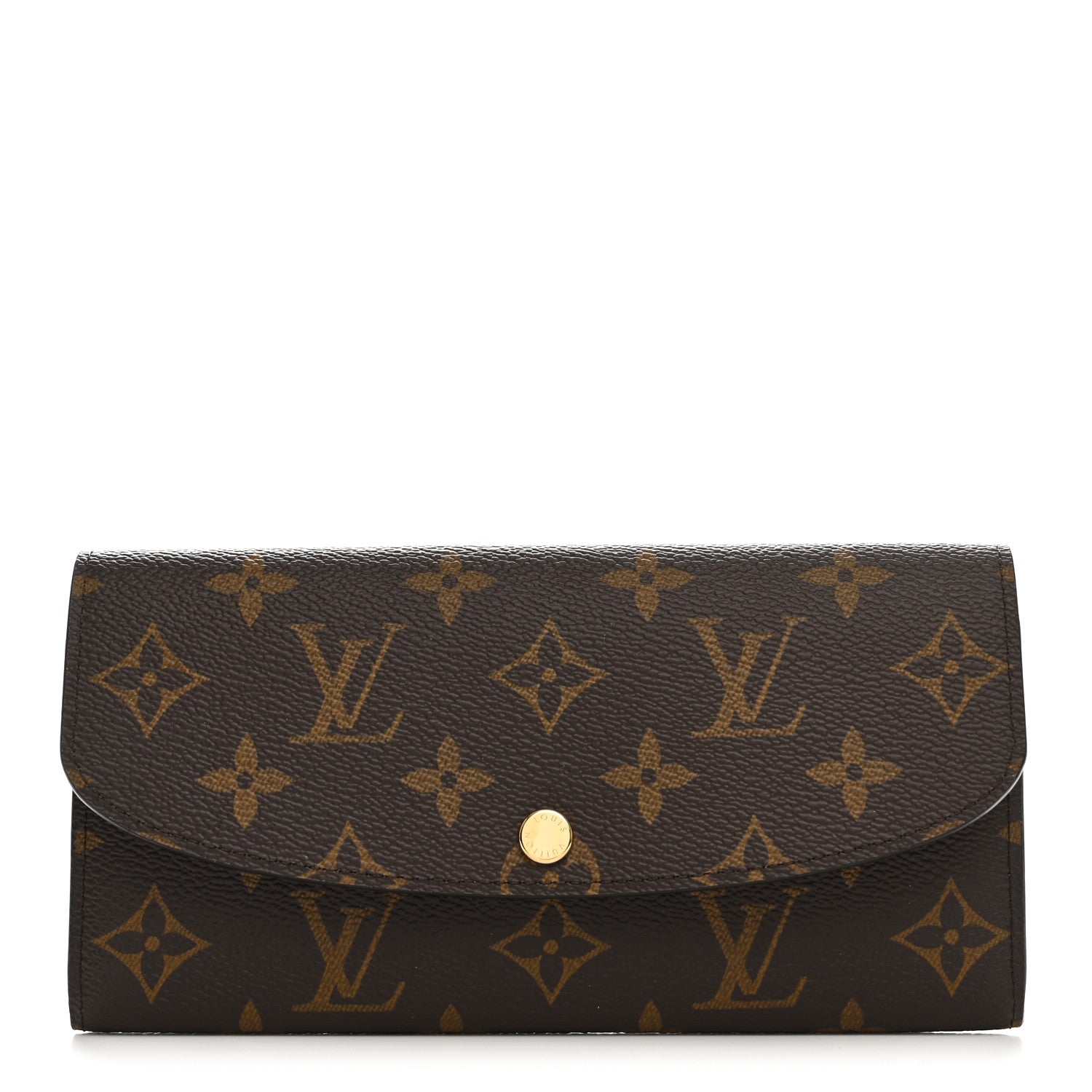 Louis Vuitton Monogram Emilie Wallet Rose Ballerine 1 of 6