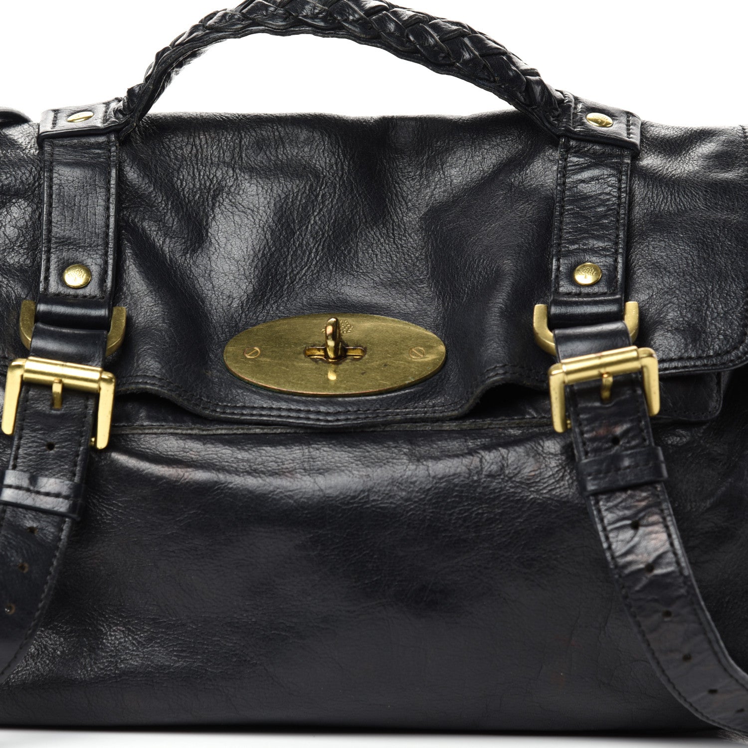 Mulberry Soft Buffalo Medium Alexa Black 10 of 10