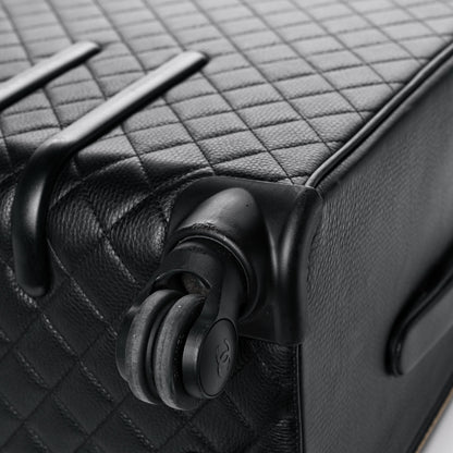 Chanel Calfskin Quilted Coco Case Trolley Black 10 of 13