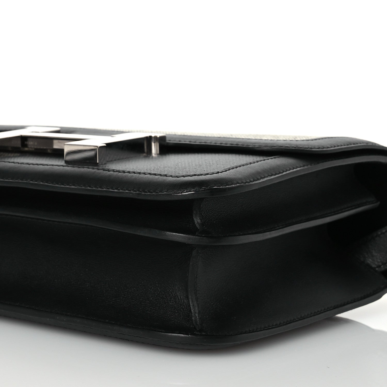 Hermes Swift Toile H Berline Constance 24 Black Ecru 10 of 13