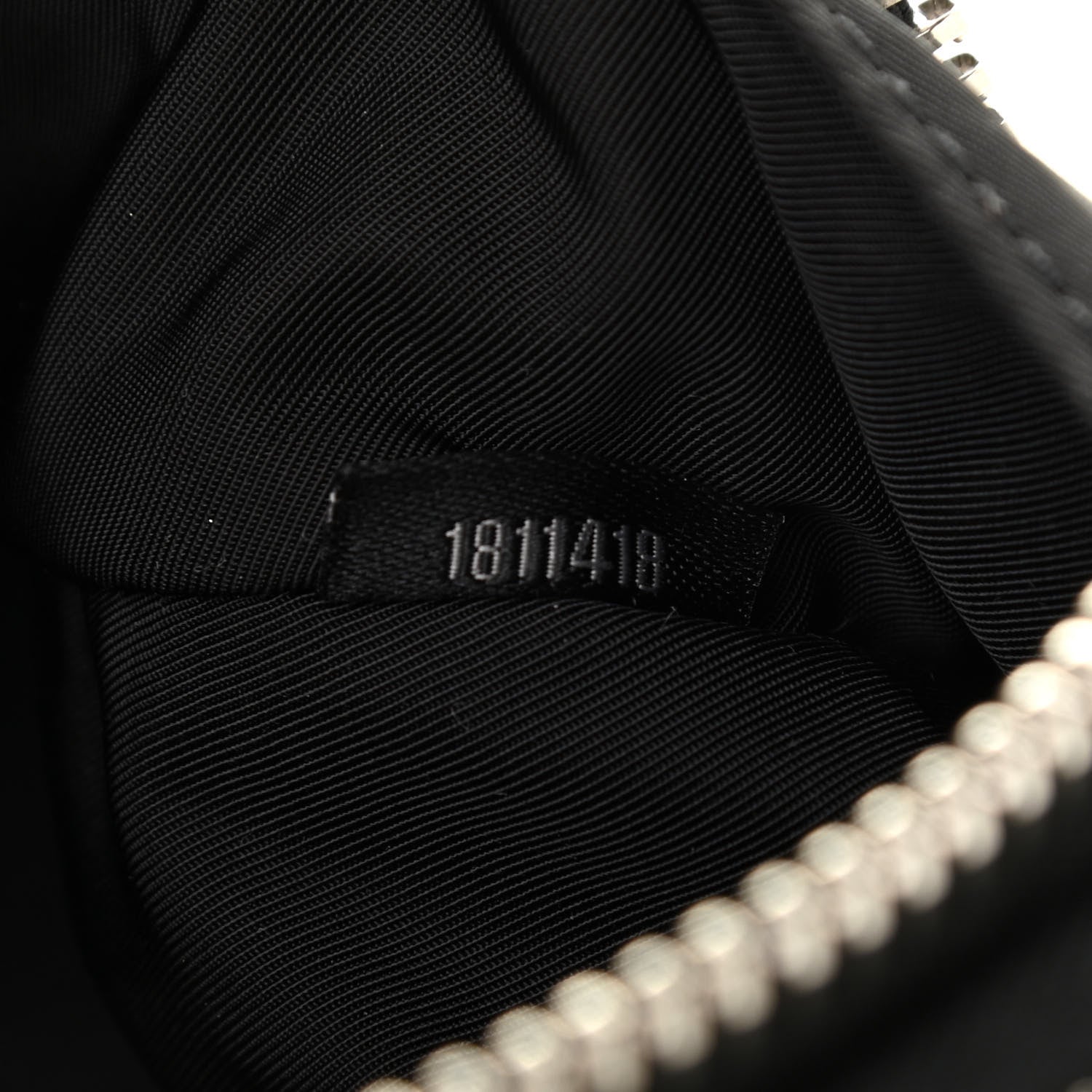 Alexander Wang Metal Nylon Zipper Clutch Black 8 of 8