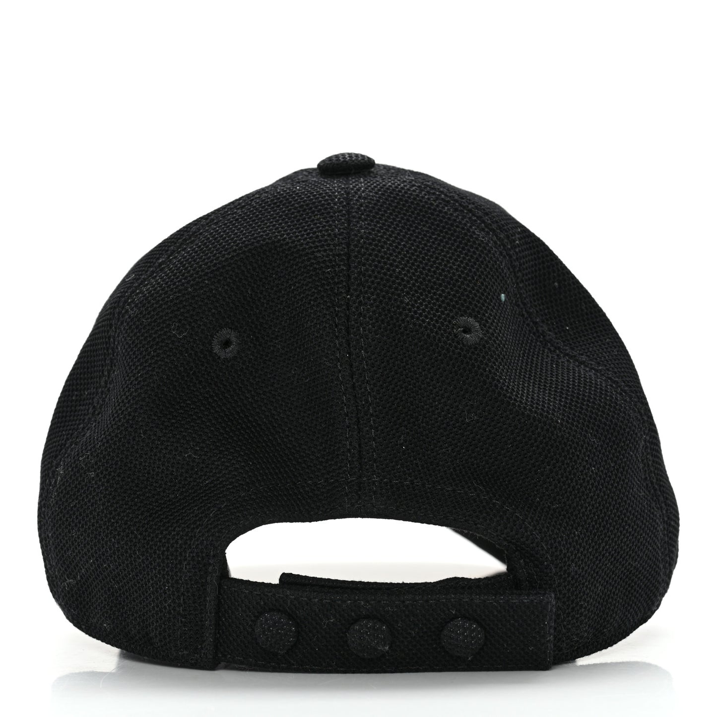 Cotton TB Monogram Baseball Hat M Black