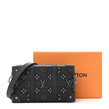 Louis Vuitton Faded Calfskin Monogram Soft Trunk Wallet Charcoal 10 of 10