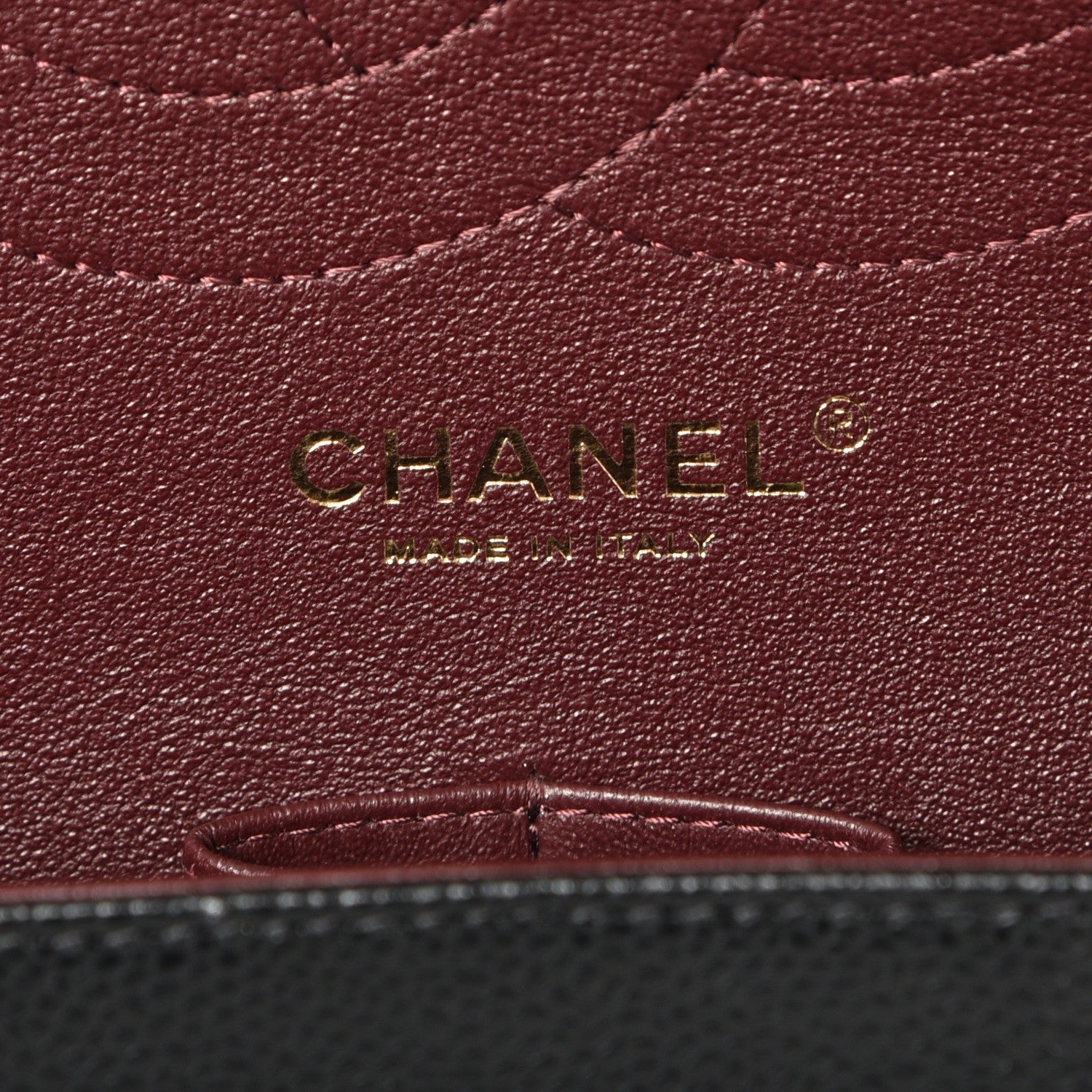 Chanel Caviar Quilted Jumbo Double Flap Black 7 of 12