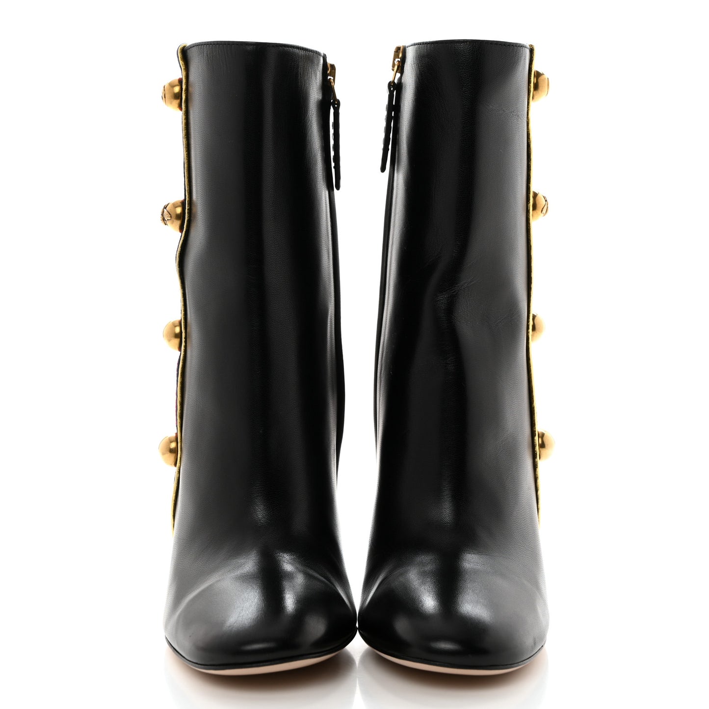 Malaga Kid Web Carly Mid Calf Boots 36.5 Black