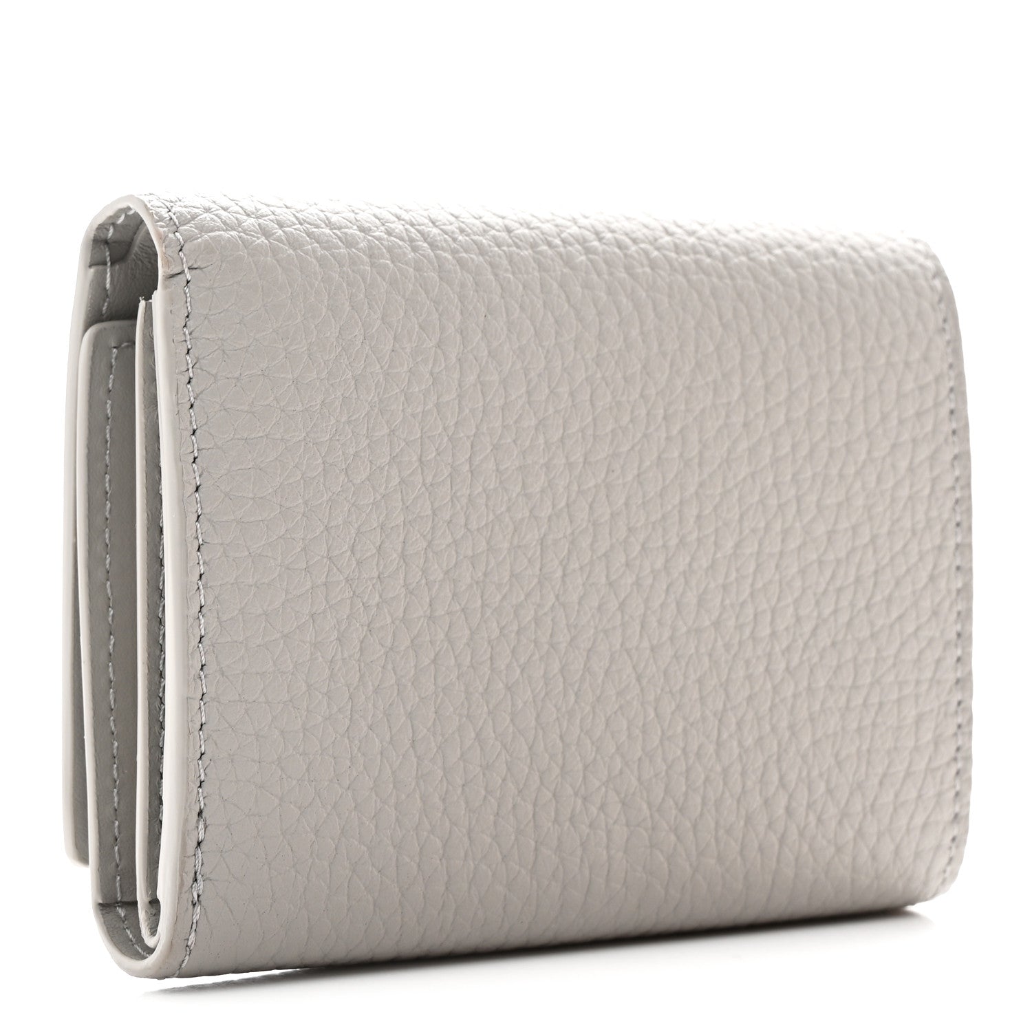 Louis Vuitton Taurillon Capucines Tiny Wallet Flint Grey 3 of 7
