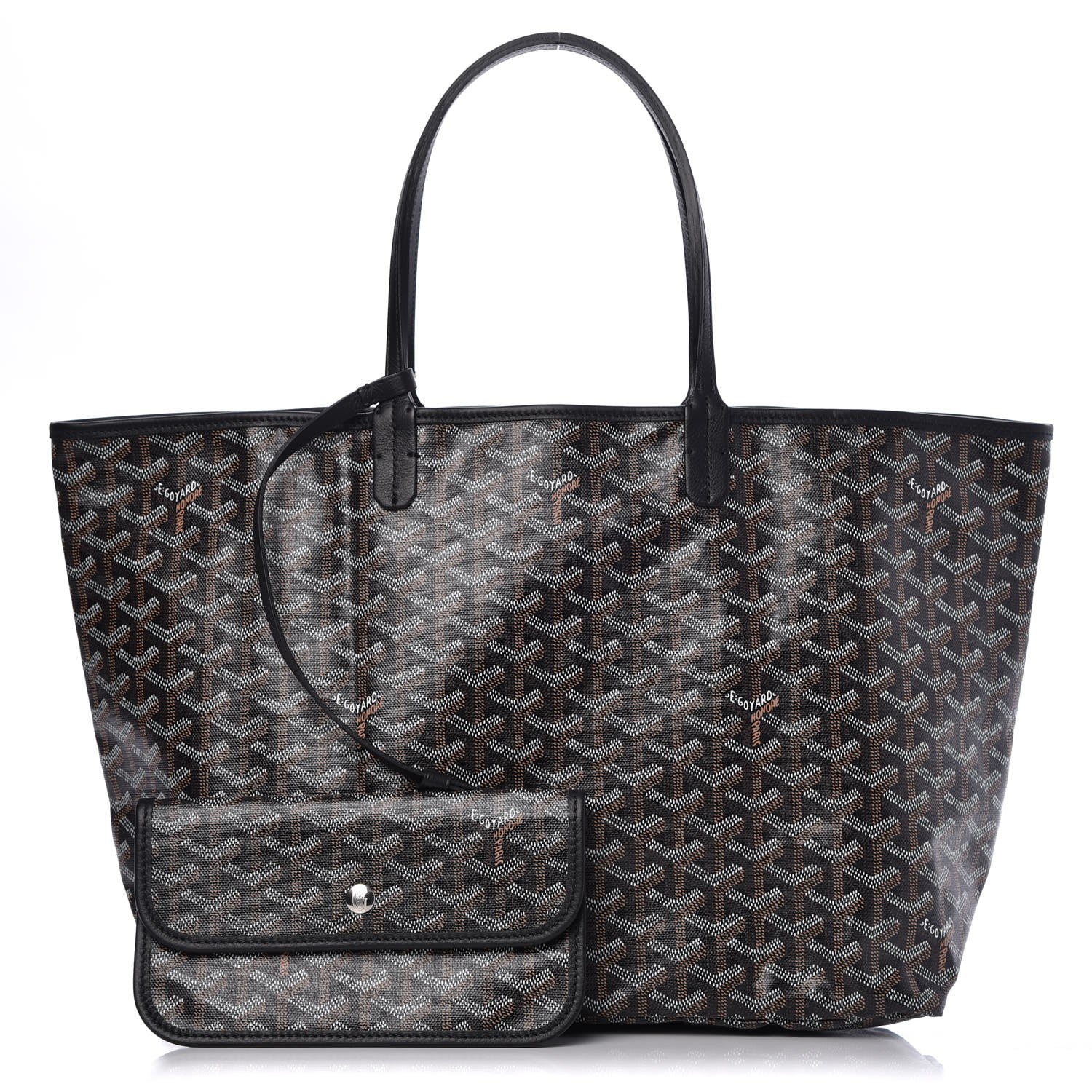 Goyard Goyardine Saint Louis PM Black 1 of 10