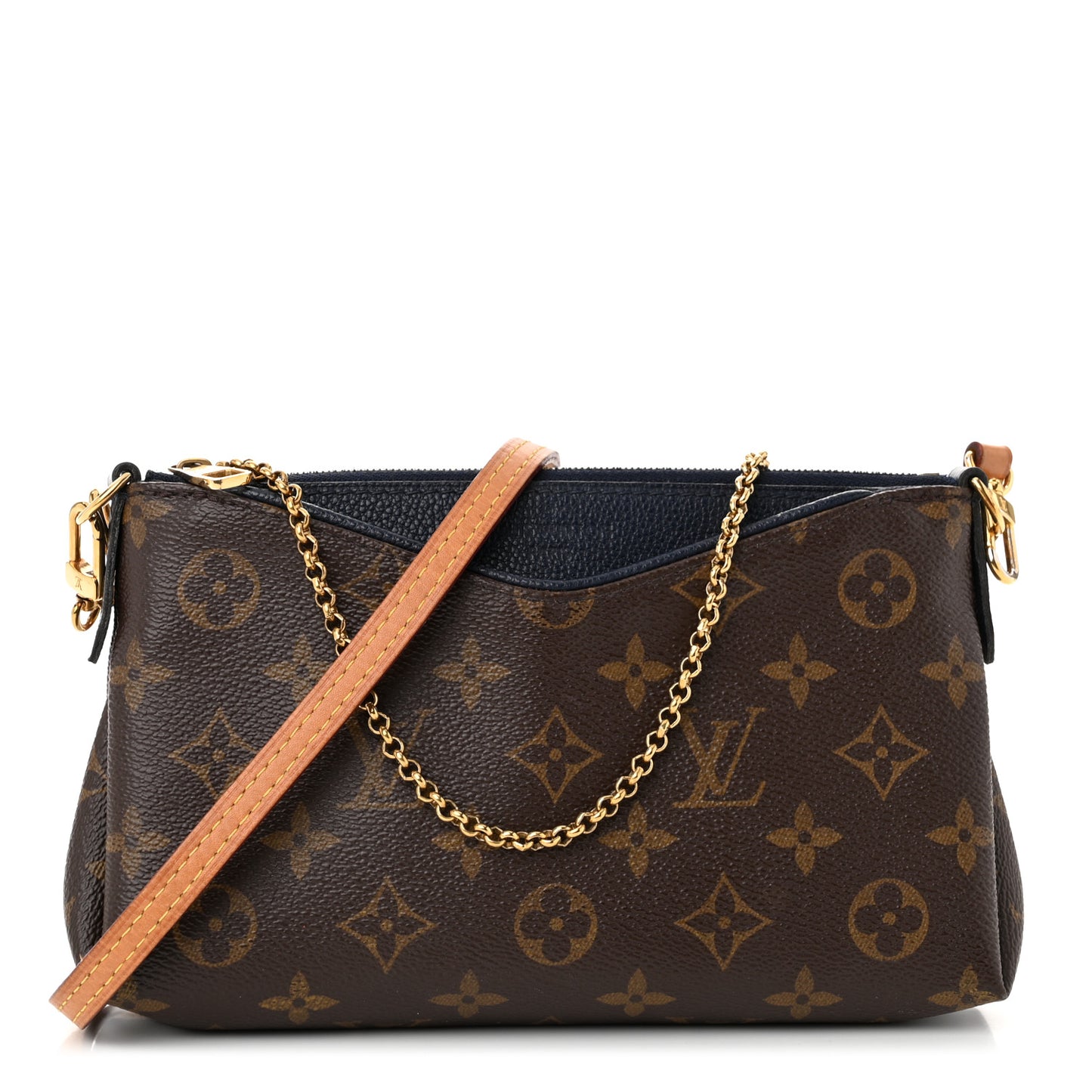 Monogram Pallas Clutch Blue Marine