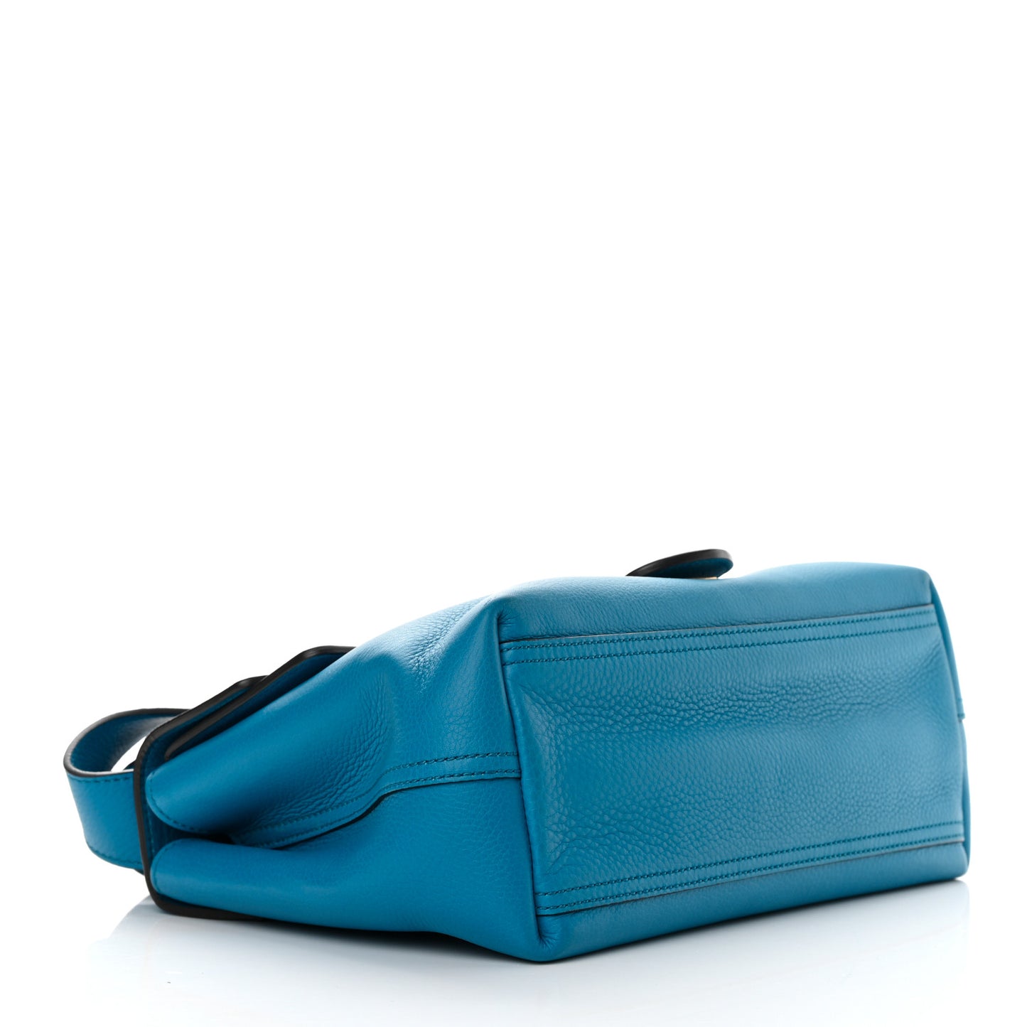 Calfskin GG Marmont Shoulder Bag Turquoise