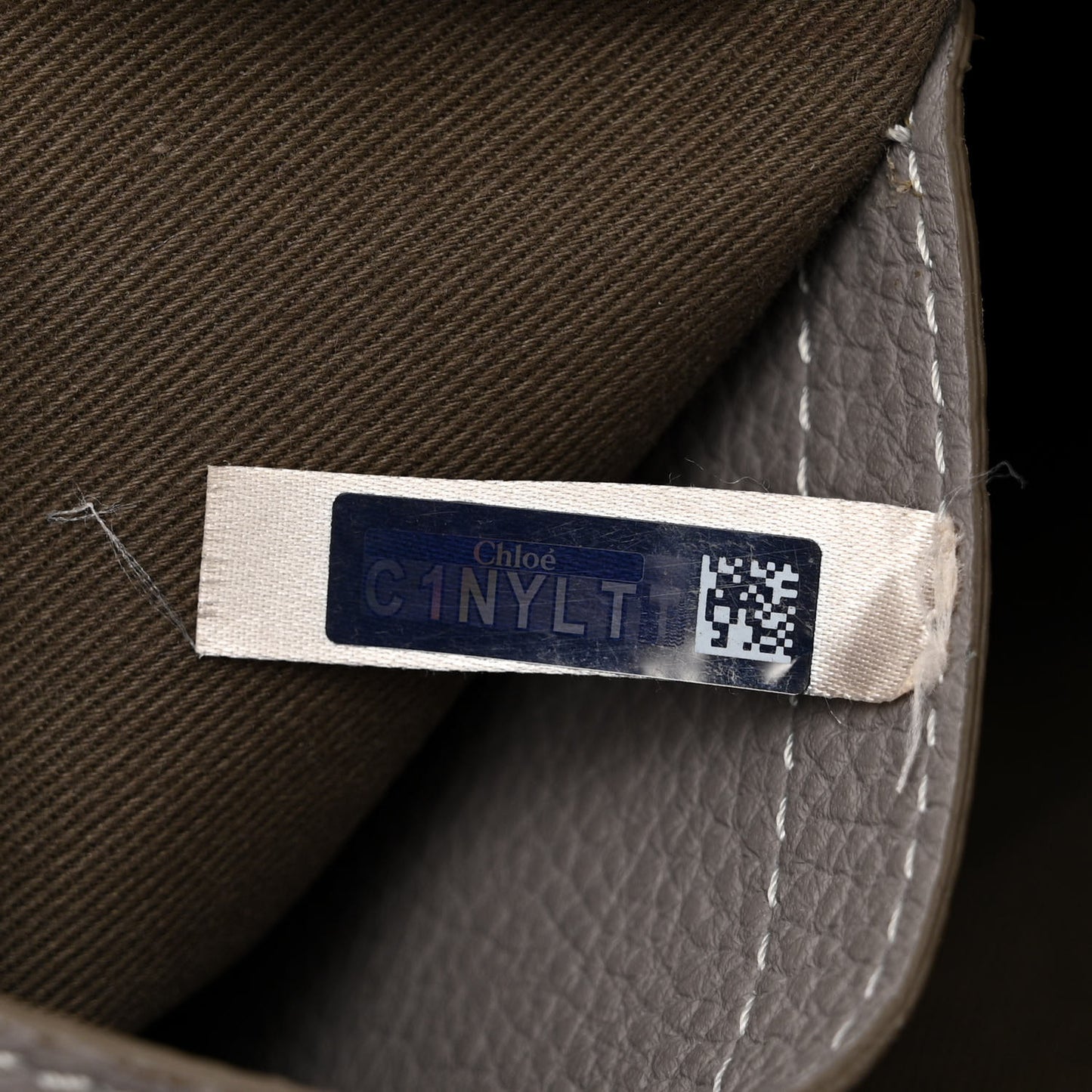 Calfskin Medium Marcie Round Crossbody Bag Cashmere Grey