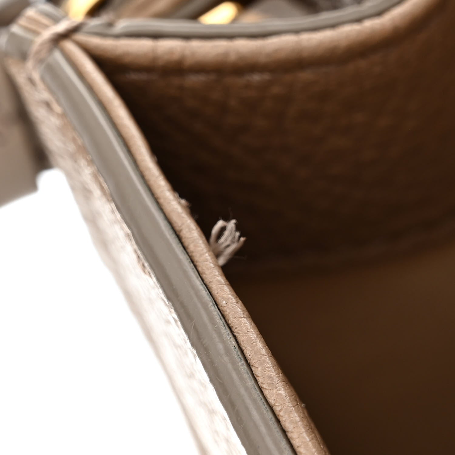 Chloe Shiny Grained Calfskin Medium Aby Day Shoulder Bag Motty Grey 8 of 11