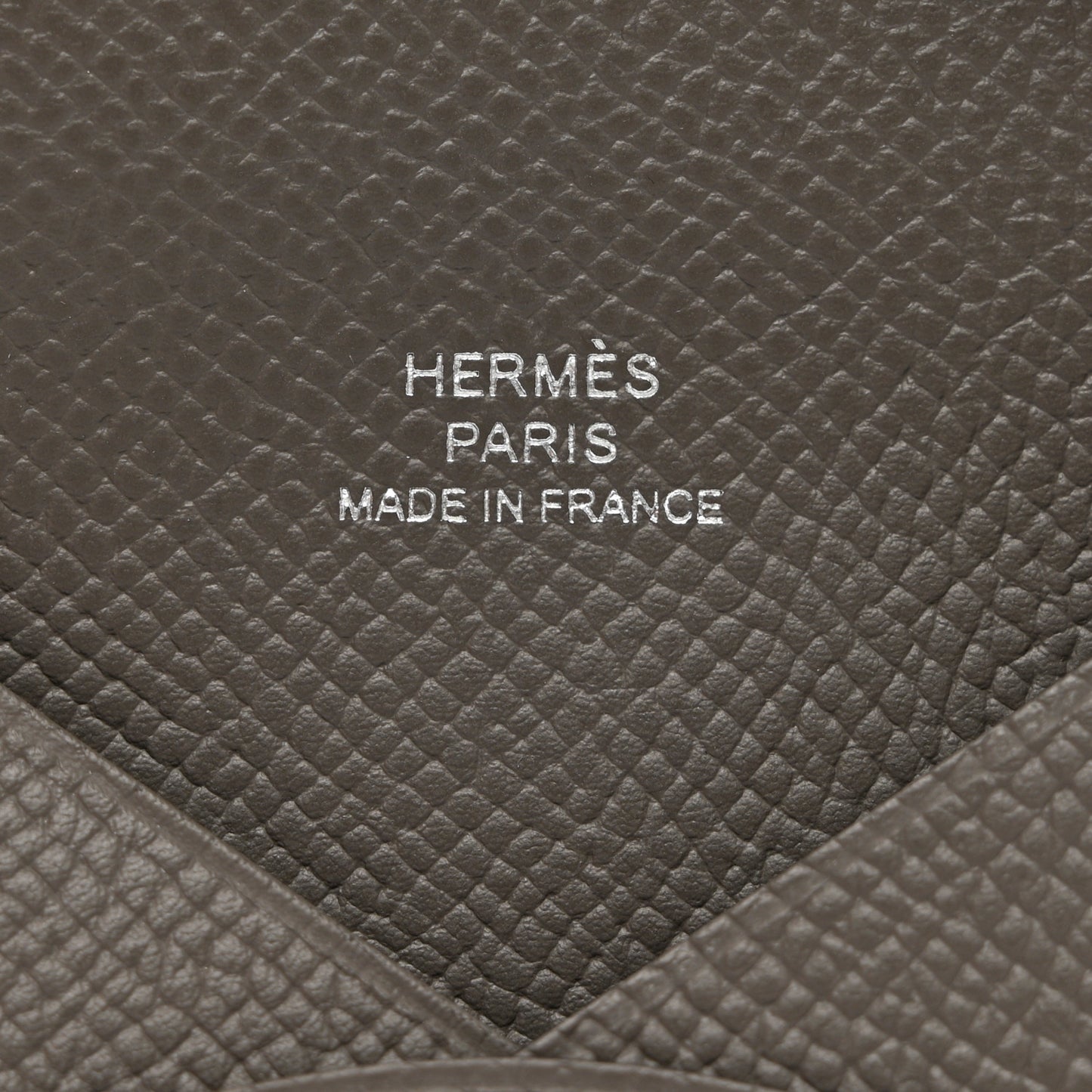 Epsom Calvi Card Case Gris Meyer