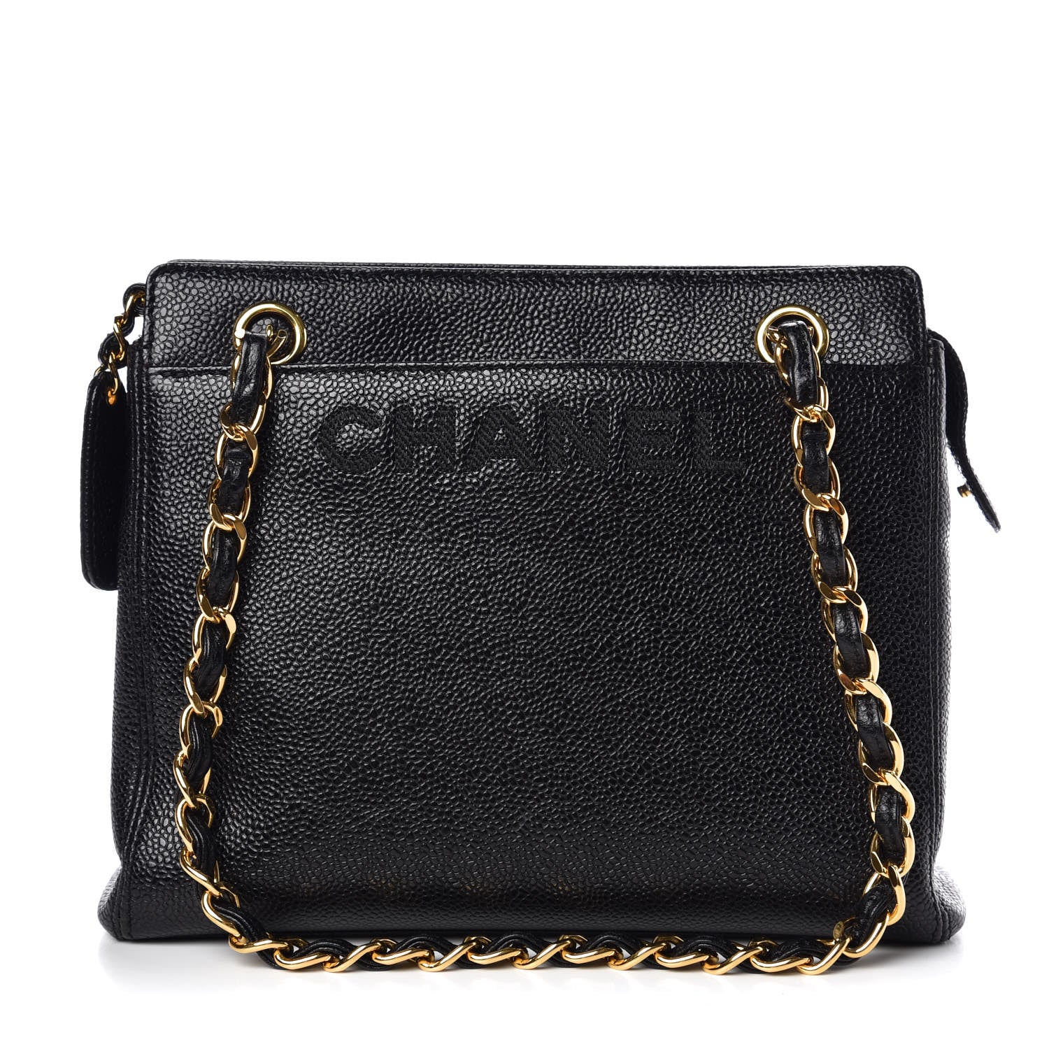 Chanel Caviar Shoulder Bag Black 1 of 7