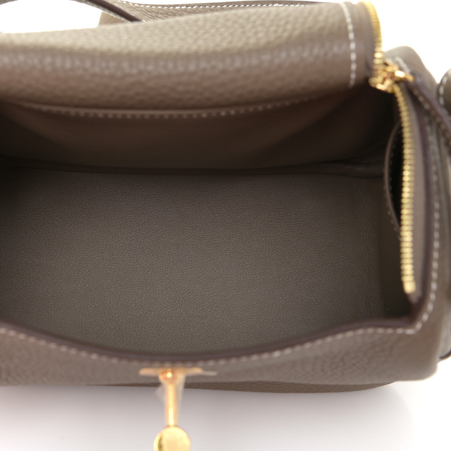 Taurillon Clemence Mini Lindy 20 Etoupe