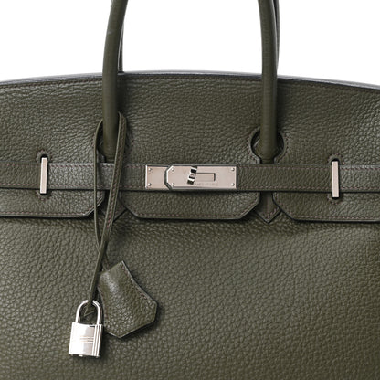 Hermes Togo Birkin 35 Vert Olive 8 of 10