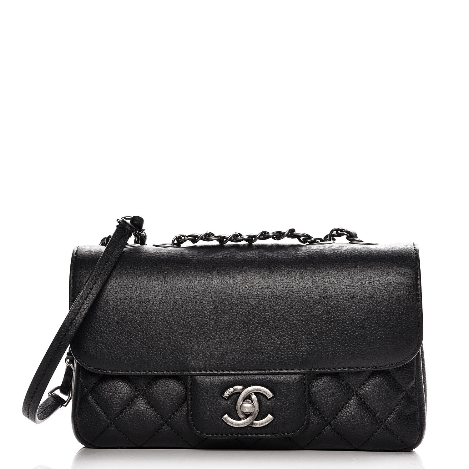 Chanel Caviar All About Flap Bag Black 1 of 7