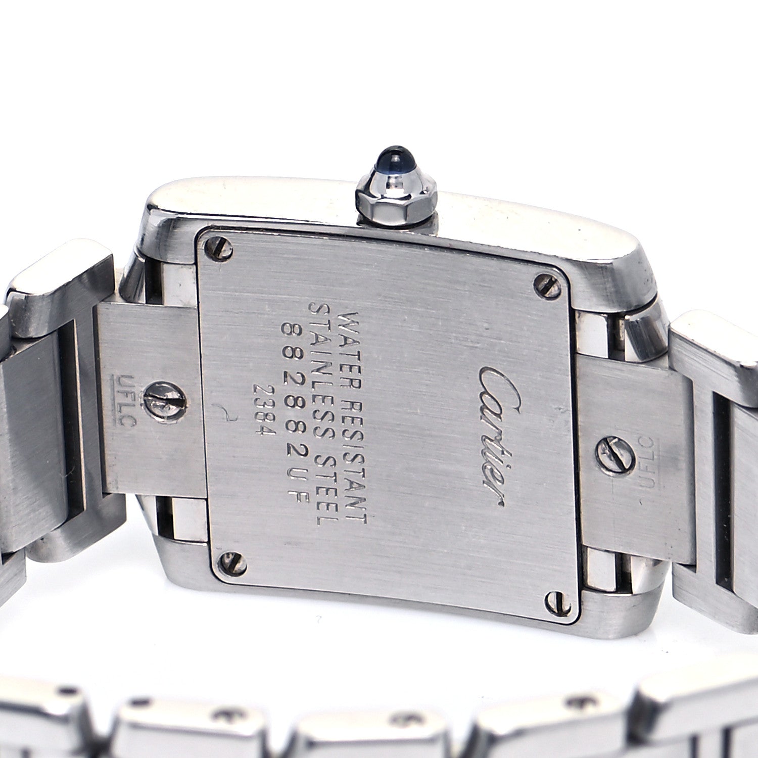 Cartier Stainless Steel 20mm Tank Francaise Quartz Watch 4 of 4