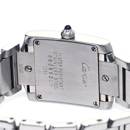 Cartier Stainless Steel 20mm Tank Francaise Quartz Watch 4 of 4