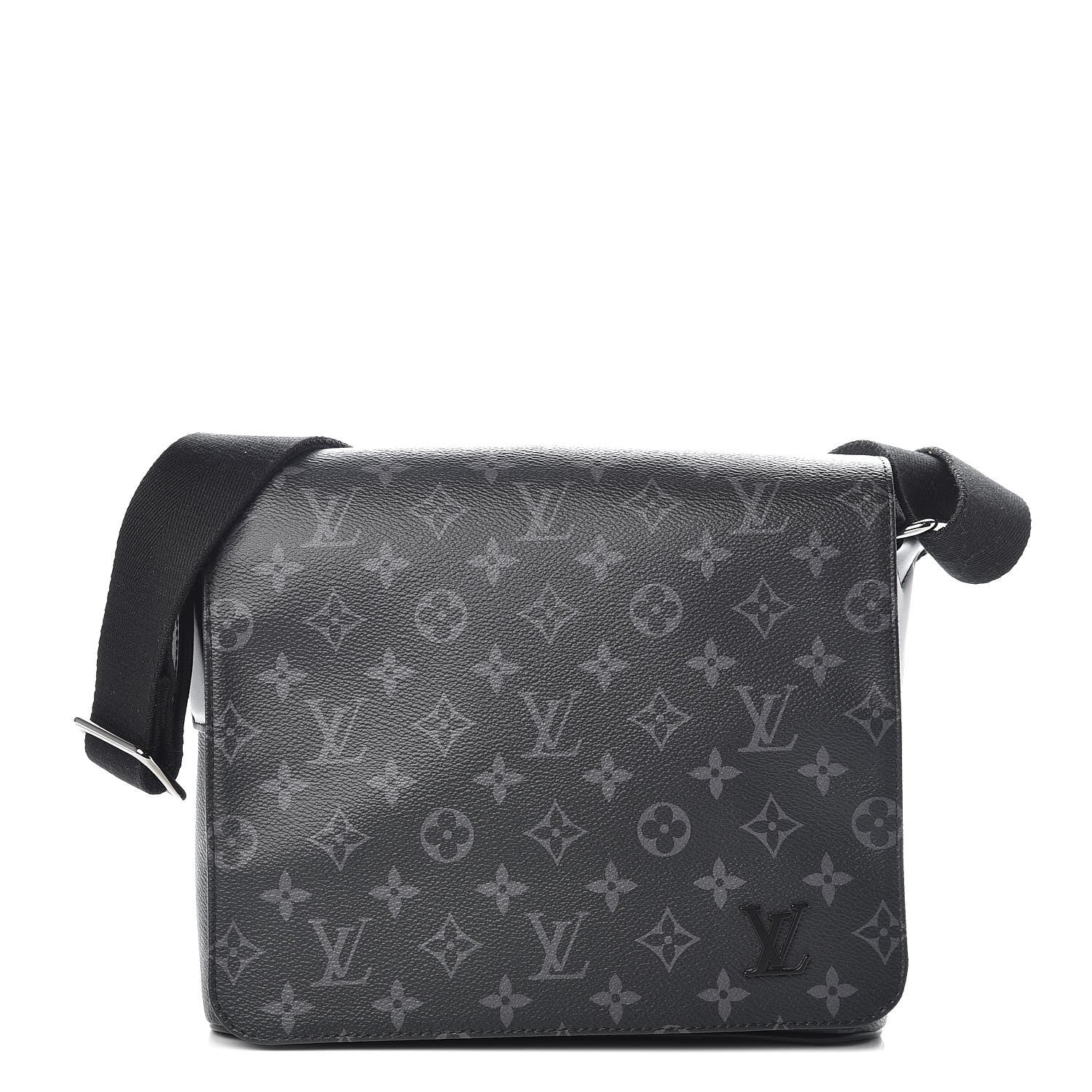 Louis Vuitton Monogram Eclipse District PM Black 1 of 10