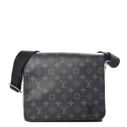 Louis Vuitton Monogram Eclipse District PM Black 1 of 10