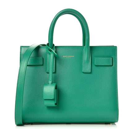 Saint Laurent Calfskin Nano Sac De Jour Mint 1 of 8