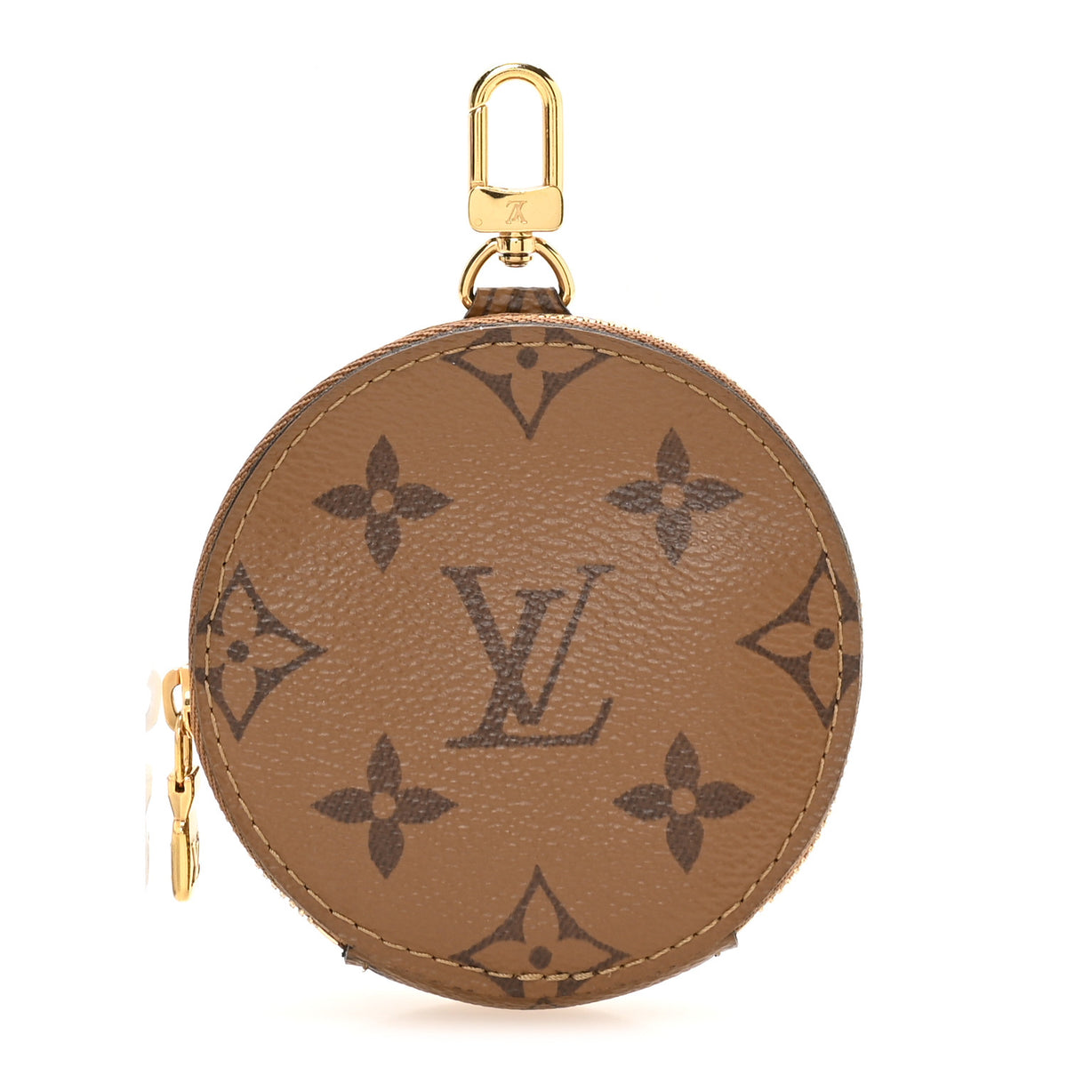 Reverse Monogram Bandouliere Round Coin Purse