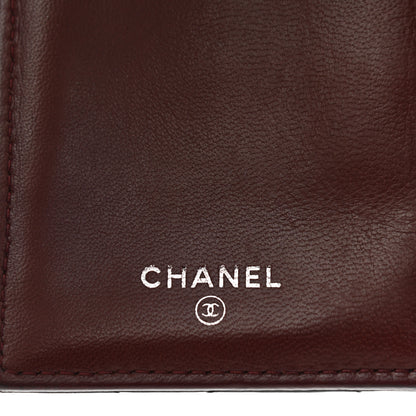Chanel Lambskin Quilted Large Flap Wallet Black 6 of 13