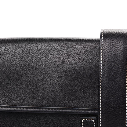 Hermes Evergrain Jige PM Clutch Black 6 of 9