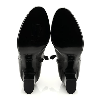 Hermes Calfskin Saint Germain Ankle Boots 38 Black 5 of 8