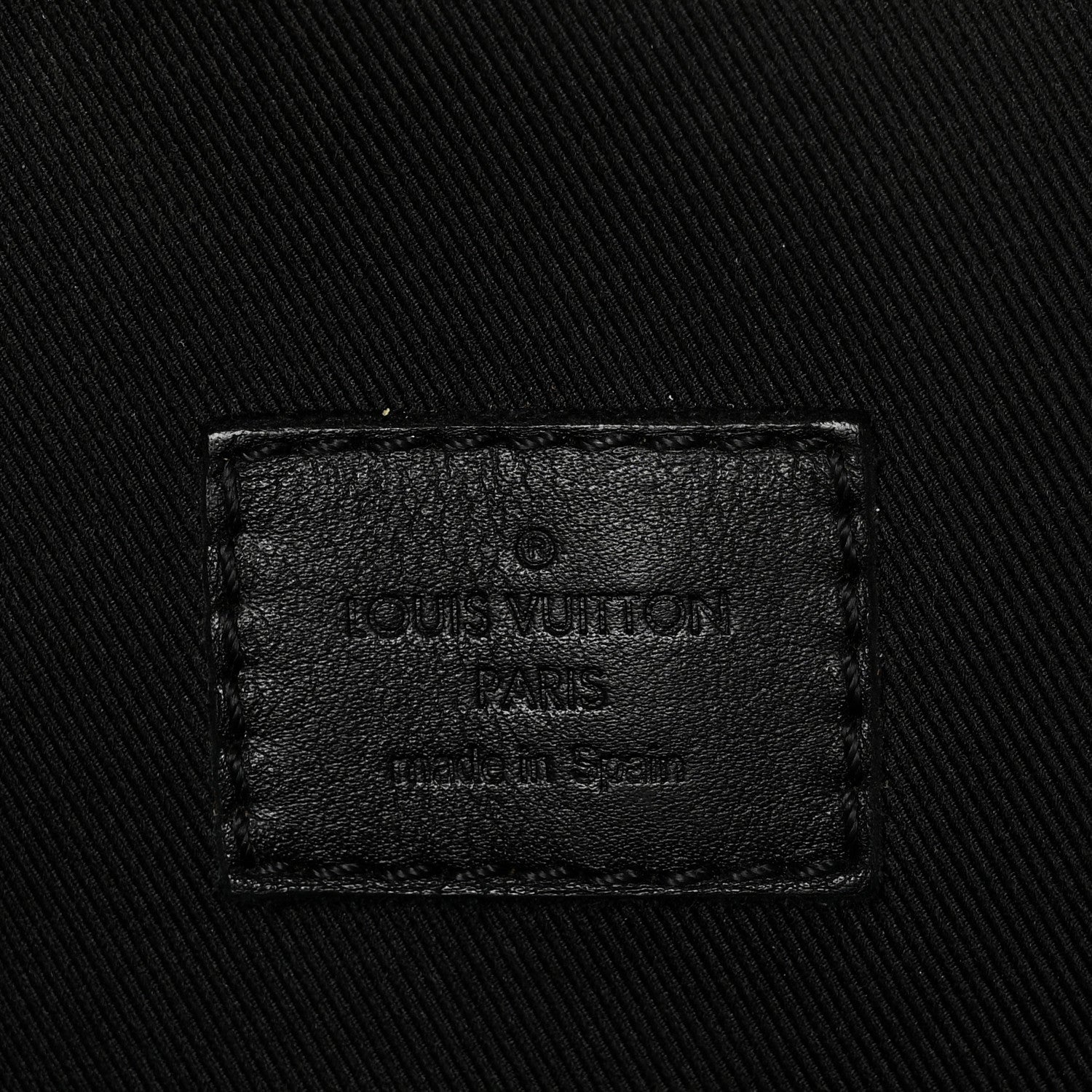 Louis Vuitton Monogram Shadow Racer Slingbag Black 6 of 9