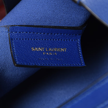 Saint Laurent Calfskin Large Shopping Tote Ultramarine 6 of 12