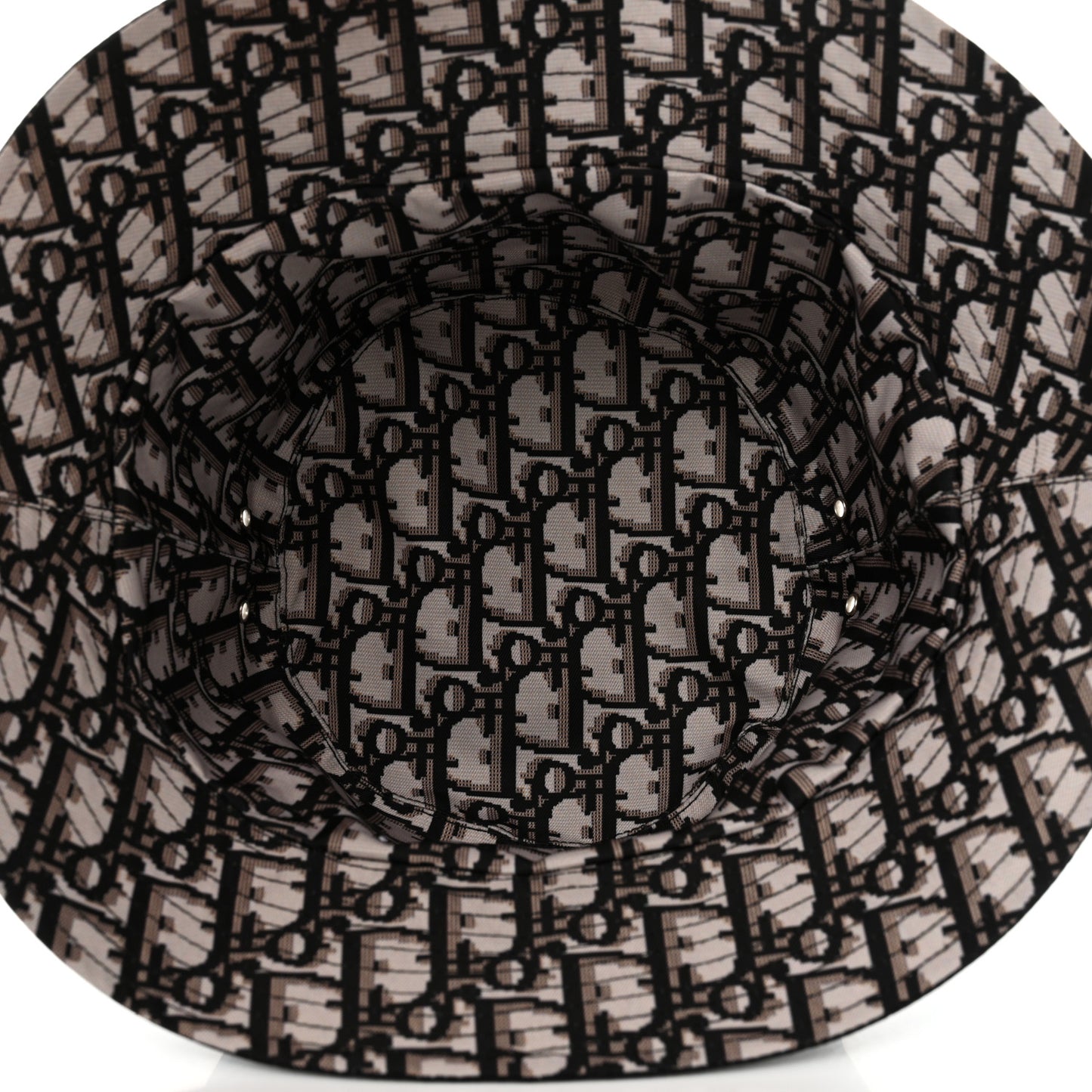 Oblique Reversible Teddy-D Brim Bucket Hat Black