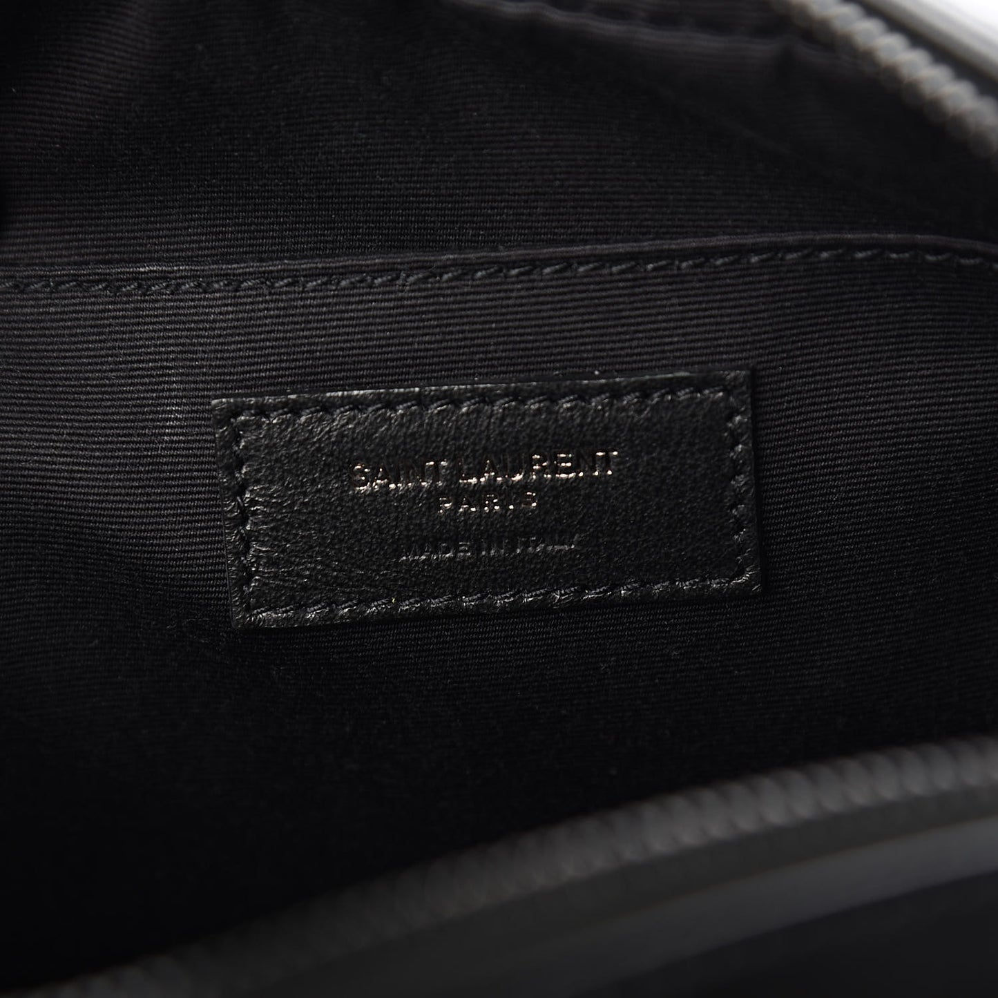 Calfskin Matelasse Monogram Lou Camera Bag Black