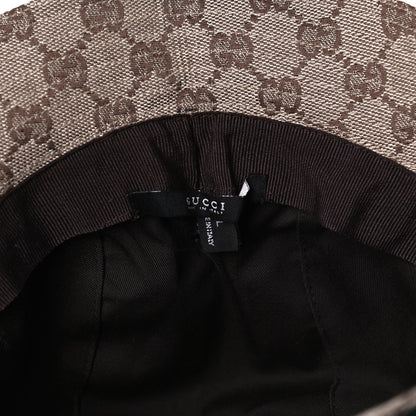 Gucci Monogram Web Bucket Hat L Brown 7 of 7