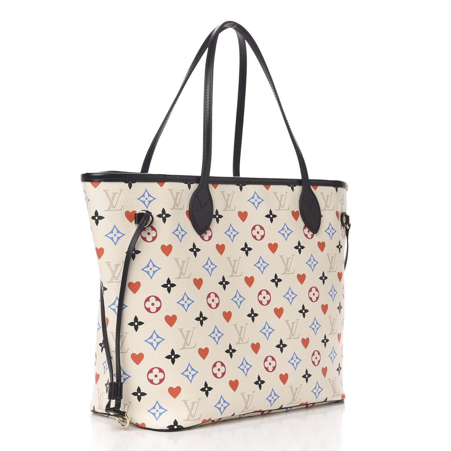 Louis Vuitton Game On Neverfull MM White 3 of 10