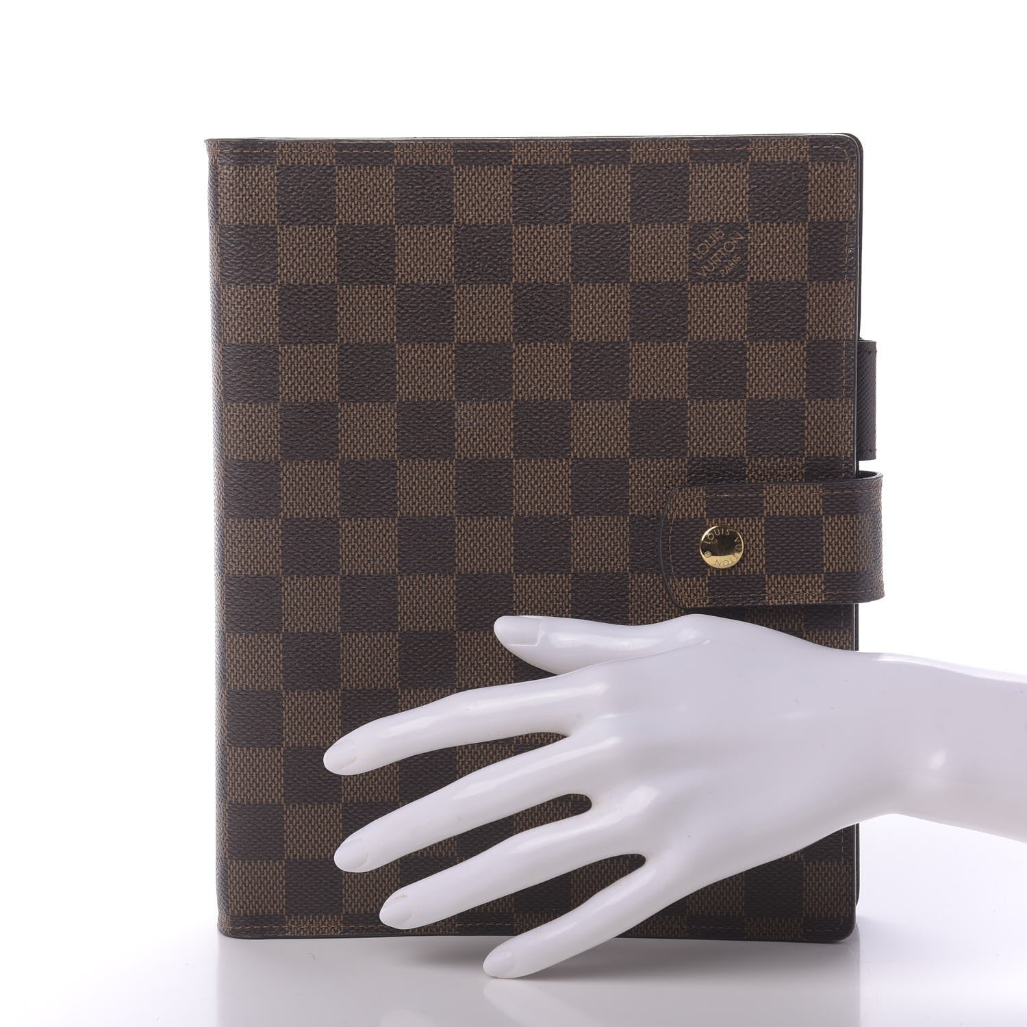 Louis Vuitton Damier Ebene Large Ring Agenda Cover 2 of 10