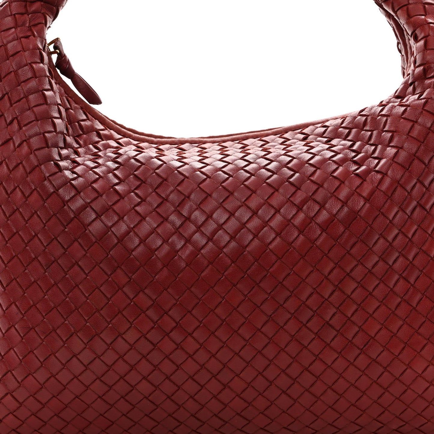 Nappa Intrecciato Large Veneta Hobo Eclipse
