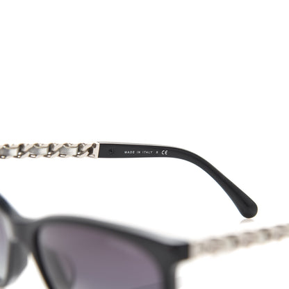 Chanel Acetate CC Chain Sunglasses 5260-Q Black 6 of 8
