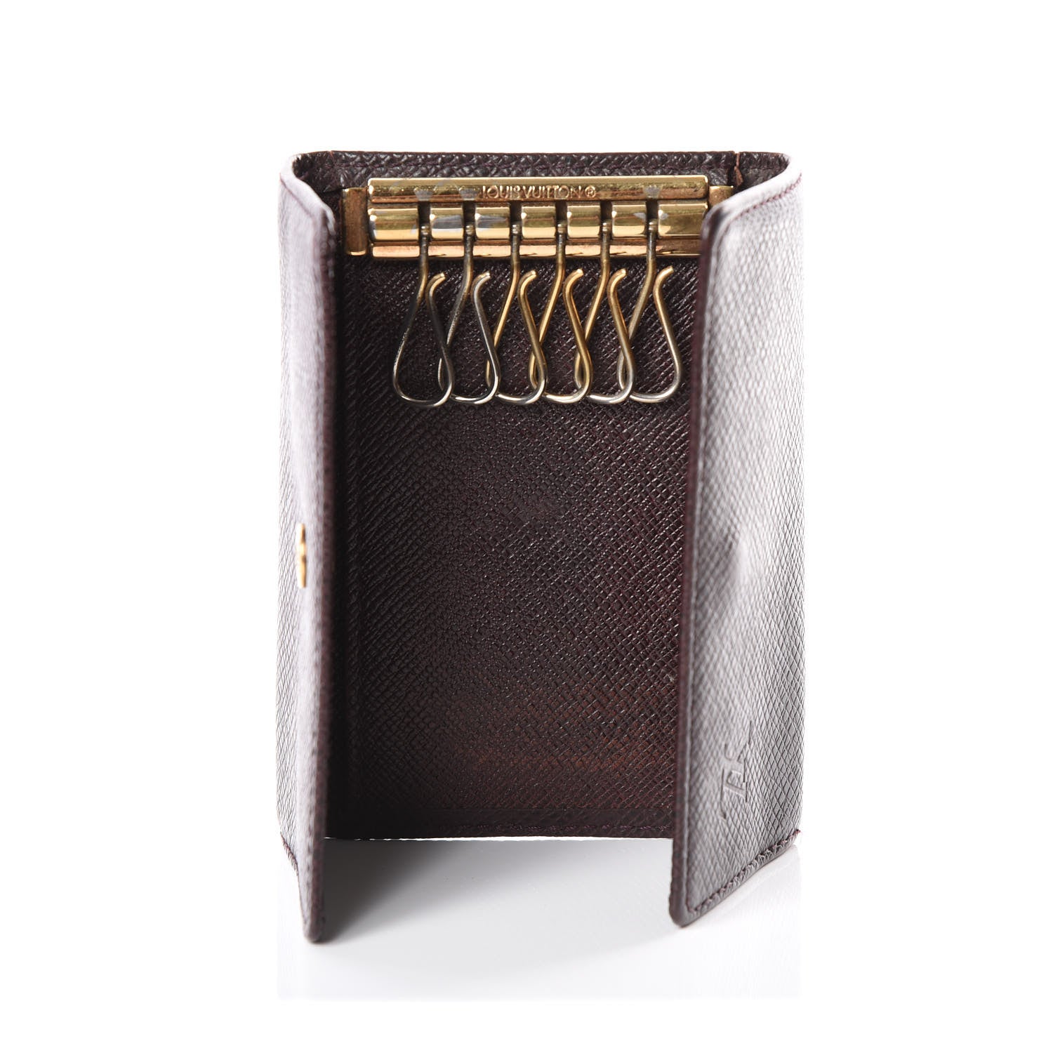 Louis Vuitton Taiga 6 Key Holder Acajou 4 of 11