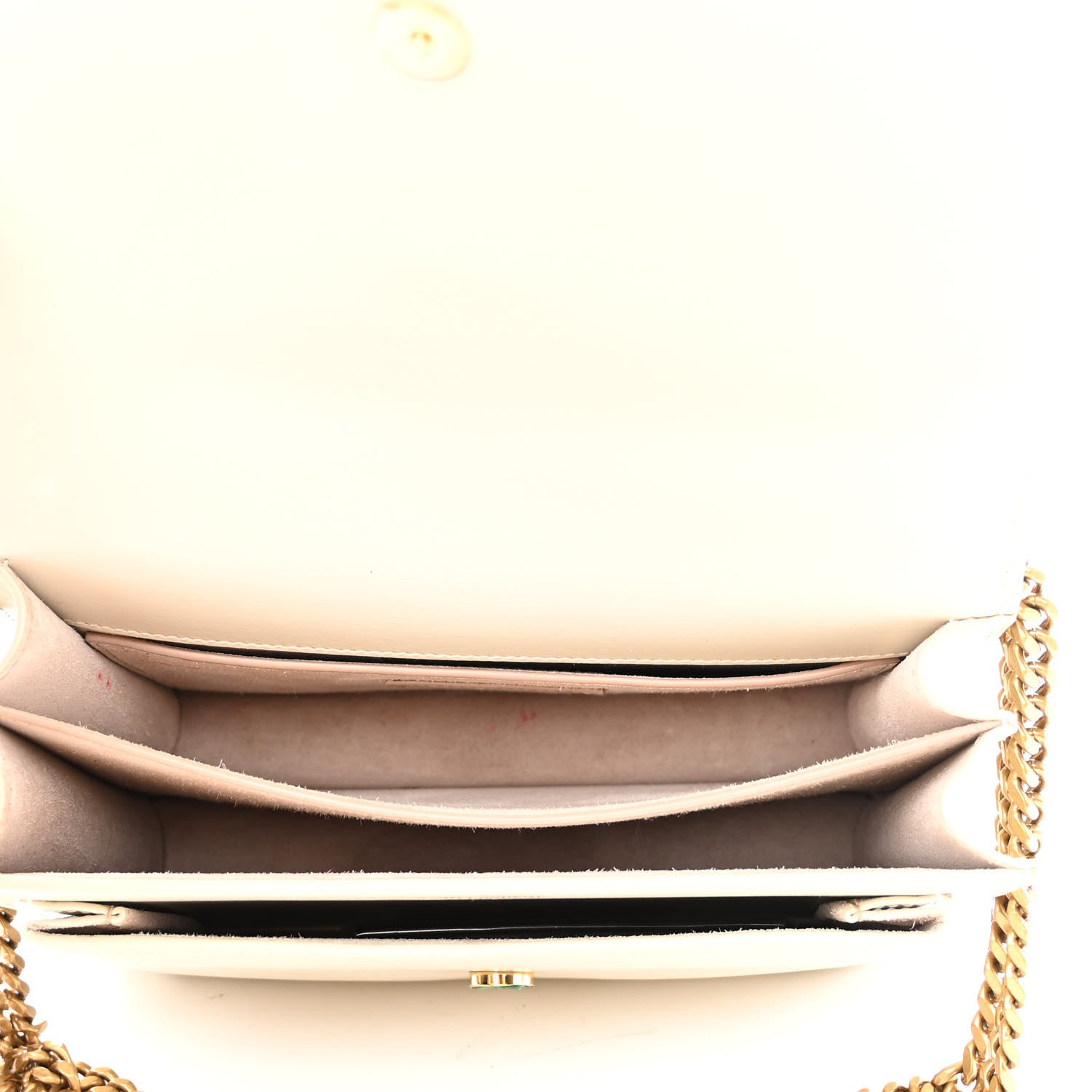 Saint Laurent Calfskin Medium Monogram Sunset Crema Soft 5 of 12