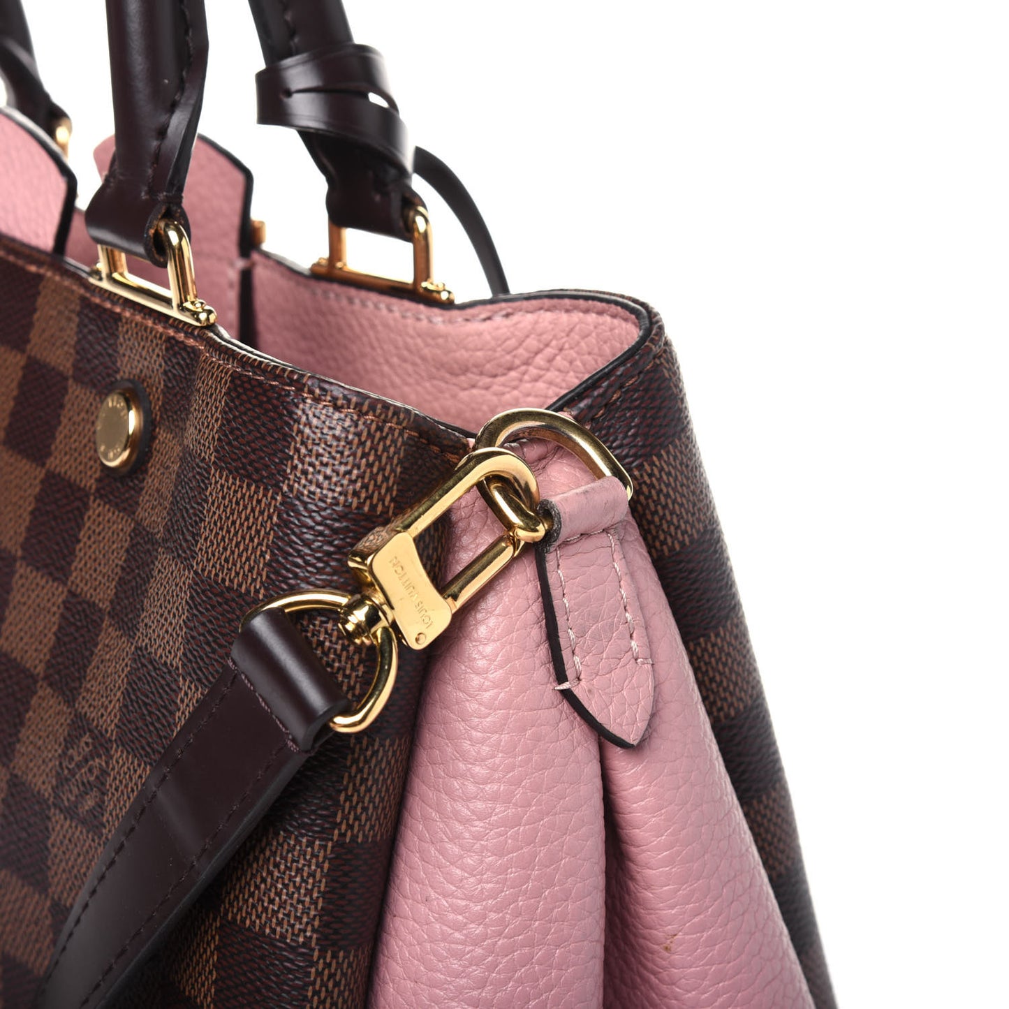 Damier Ebene Cuir Taurillon Brittany Magnolia