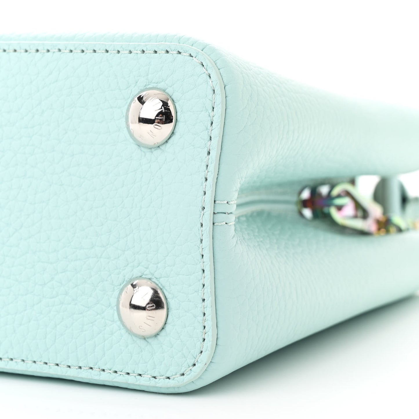 Taurillon Capucines BB Topaz Blue