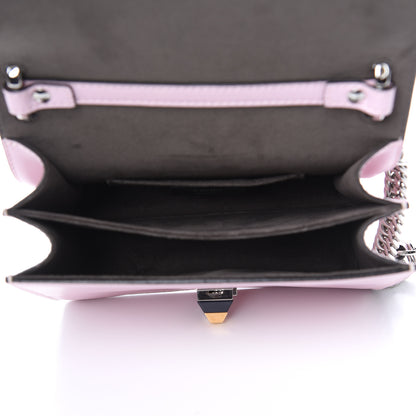 Fendi Vitello Liberty Fun Fair Metal Studded Small Kan I Shoulder Bag Peonia Multicolor 5 of 14