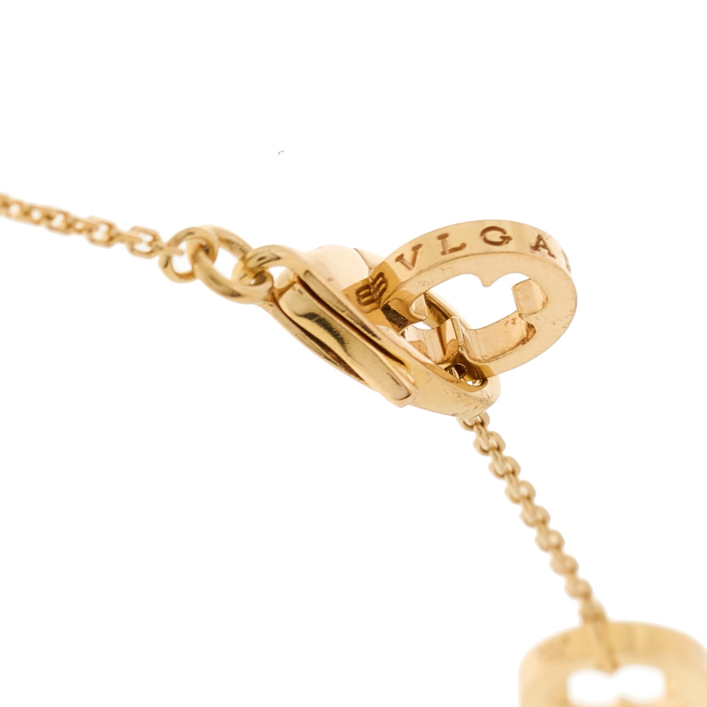 18K Rose Gold Diamond Fiorever Pendant Necklace